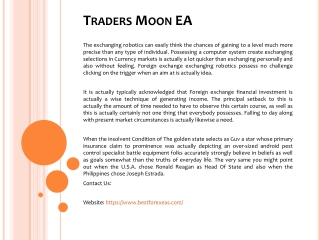 Traders Moon EA