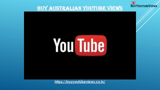 buy australian youtube views