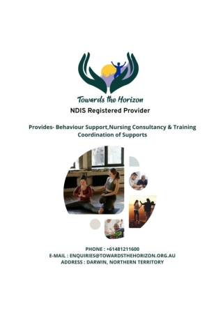 Towards the Horizon | NDIS Registered Provider Darwin | Behaviour Support
