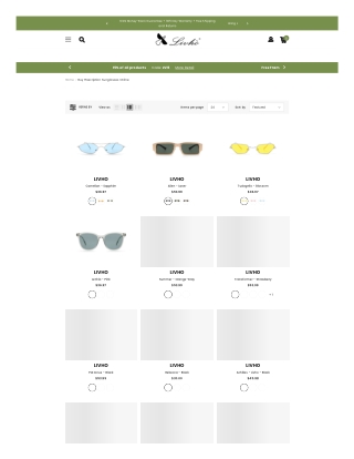 Buy Prescription Sunglasses Online | Sunglasses | Livho
