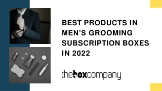 Best Products in men’s grooming Subscription Boxes in 2022 | The Box Company