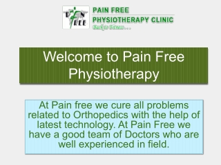 Sports Physiotherapy | Pain Free Physiotherapy Clinic