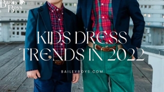 Kids Dress Trends in 2022