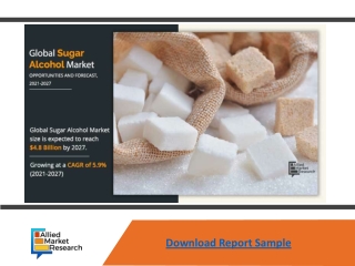 Sugar alcohol Market