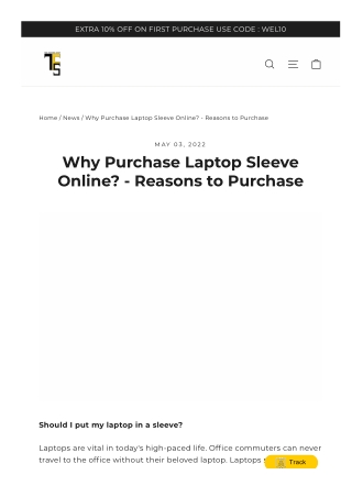 Why Purchase Laptop Sleeve Online - Reasons to Purchase