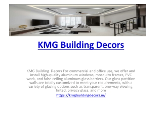 KMG Building Decors