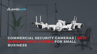 Commercial Security Cameras  Best Surveillance System for Small Business