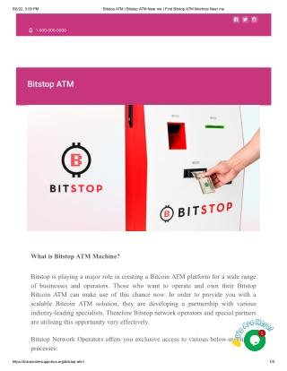 How to Find Bitstop ATM Near Me? - Bitstop ATM