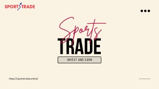 How to Buy and Sell Shares of Sportstrade?