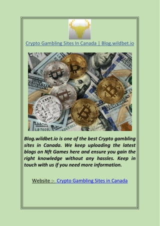 Crypto Gambling Sites In Canada Blog.wildbet.io