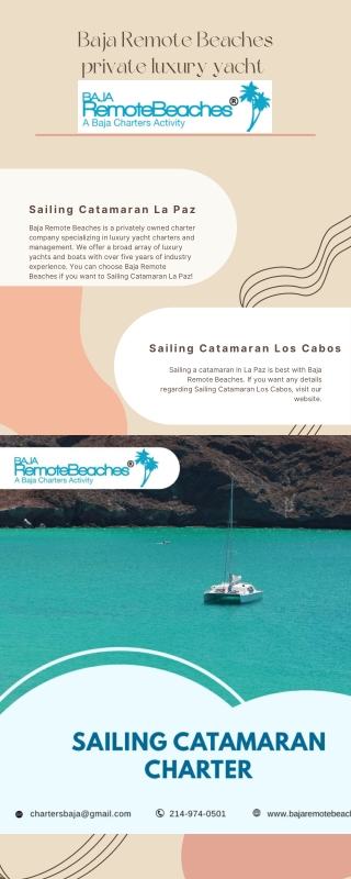 Baja Remote Beaches private luxury yacht