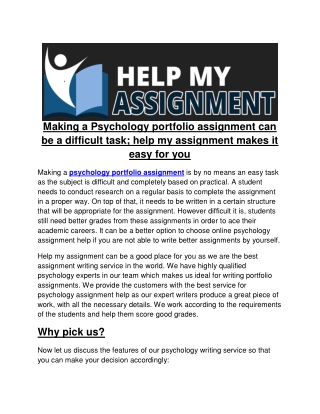 5. psychology portfolio assignment  artical (1)