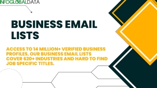 Business Email Lists
