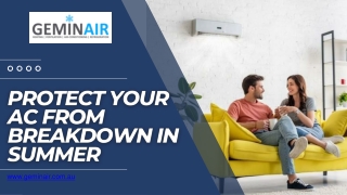 Protect Your AC From Breakdown In Summer