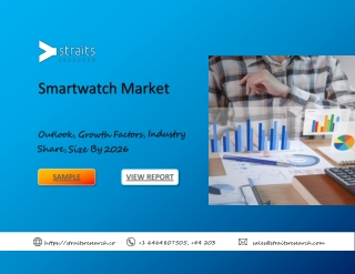 Smartwatch Market Size, Landscape, Industry Analysis, Business Outlook