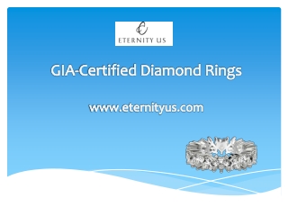 GIA-Certified Diamond Rings - www.eternityus.com