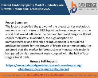 Dilated Cardiomyopathy Market