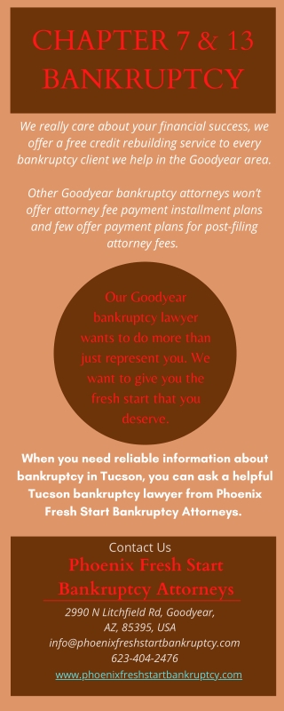 Bankruptcy Attorney in Goodyear AZ