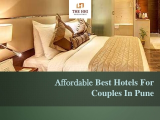 Affordable Best Hotels For Couples In Pune