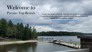 Pocono Vacation Rentals