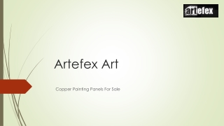Copper Painting Panels