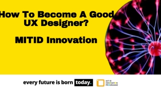 UX Designer - MIT ID Innovation