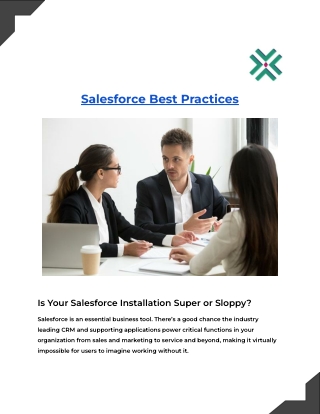Salesforce Best Practices