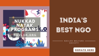India's Best NGO || NGO For Women || Women Empowerment || Nukkad Natak Programs