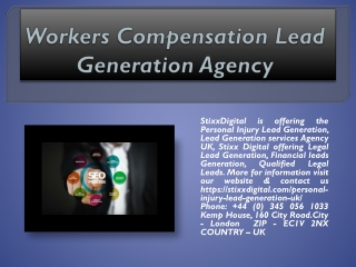 Workers Compensation Lead Generation Agency