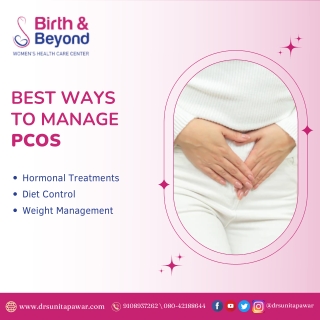 Best Ways to Manage PCOS | Best Gynecologist in HSR Layout | Dr. Sunita Pawar