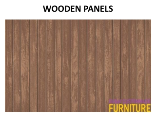 WOODEN PANELS