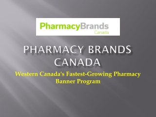 Canada Pharmacy | Western Canada Pharmacy