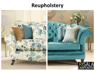 Reupholstery