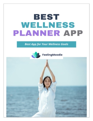 Why are Wellness planner apps gaining popularity?