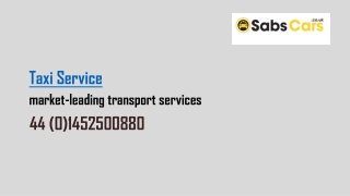 Taxi Service