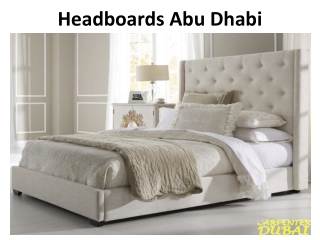 Headboards Abu Dhabi