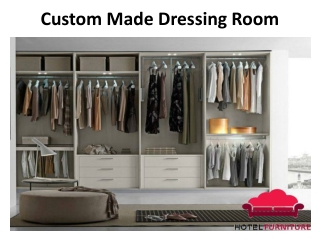 Custom Made Dressing Room