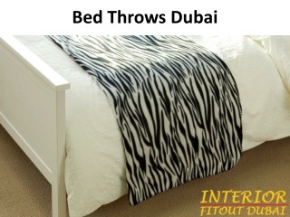 Bed Throws Dubai