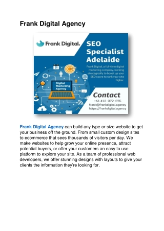 Frank Digital Agency