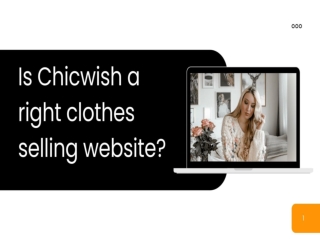 Is Chicwish a right clothes selling website?