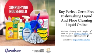 best cleaning supplies germ free