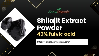 Shilajit Extract Powder