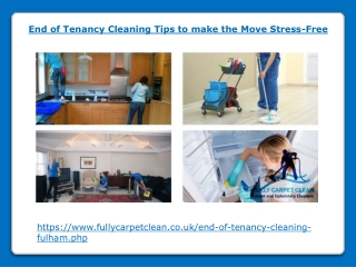 End of Tenancy Cleaning Tips to make the Move Stress-Free