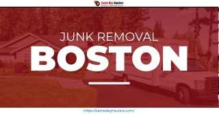 Try safe and same-day junk removal Boston with Same Day Haulers