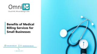 Benefits of Medical Billing Services for Small Businesses