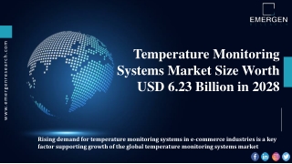 Temperature Monitoring Systems Market outlook is covered in new research