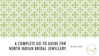A Complete Go-To Guide For North Indian Bridal