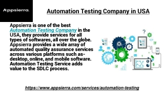 Automation Testing Company in USA