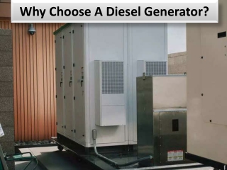Good reason to choose a diesel generator rental or purchase