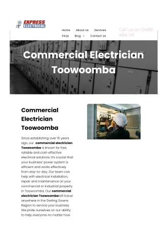 Toowoomba Electrical Repairs